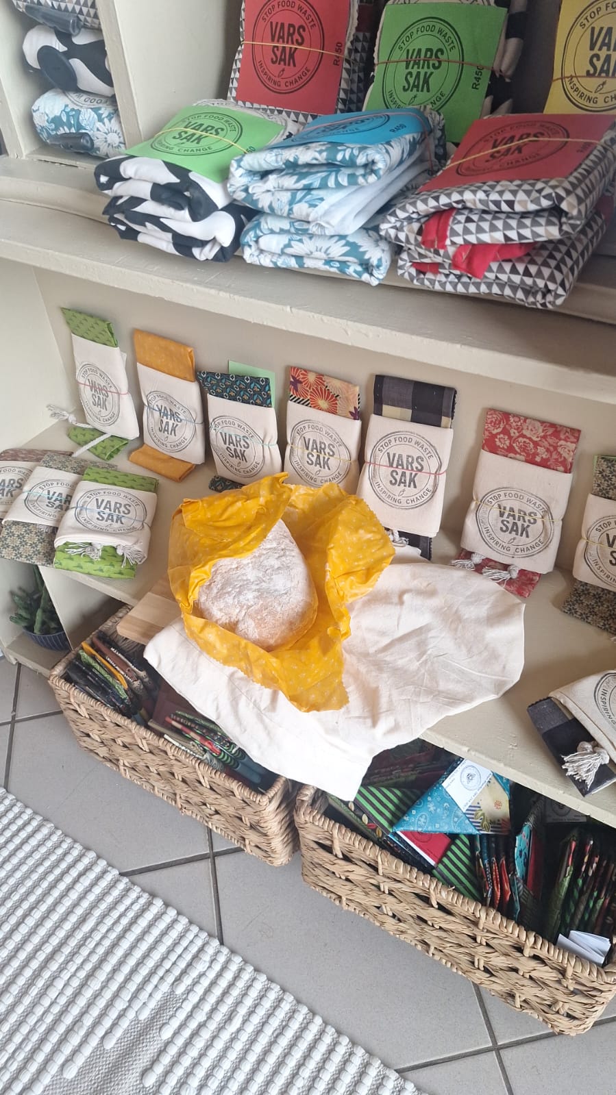 Bread Bag and Large Wax Wrap (50cm x 40cm)